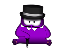 PURPLE GREMLIN 2 (animated) sticker #13638171