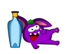 PURPLE GREMLIN 2 (animated) sticker #13638172