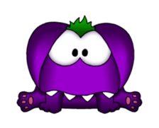 PURPLE GREMLIN 2 (animated) sticker #13638178