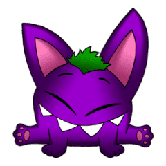 PURPLE GREMLIN 2 (animated)