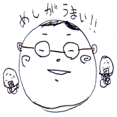 Moving!!A Man Wearing Glasses!!