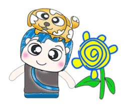 Mr. Fumio. Love dog! sticker #13638634