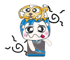 Mr. Fumio. Love dog! sticker #13638638