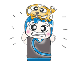 Mr. Fumio. Love dog! sticker #13638639