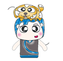 Mr. Fumio. Love dog! sticker #13638642