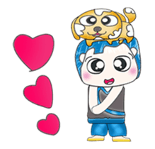 Mr. Fumio. Love dog! sticker #13638644