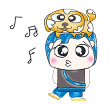 Mr. Fumio. Love dog! sticker #13638645