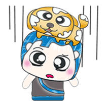 Mr. Fumio. Love dog! sticker #13638649