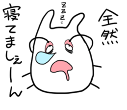 THE FUNNY RABBIT BUG sticker #13638929