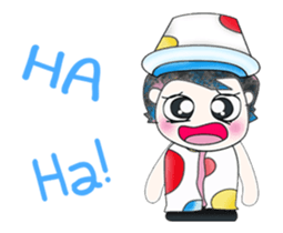 Mr. Kasuto. Ha Ha! sticker #13638965