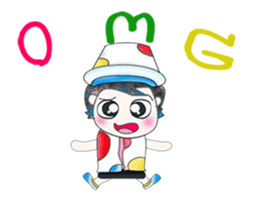 Mr. Kasuto. Ha Ha! sticker #13638981