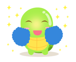 Tarty Turtle Animated 2 sticker #13638986