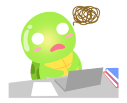 Tarty Turtle Animated 2 sticker #13638994