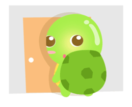 Tarty Turtle Animated 2 sticker #13638995