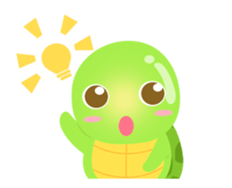 Tarty Turtle Animated 2 sticker #13638997