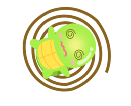 Tarty Turtle Animated 2 sticker #13639000