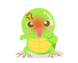 Tarty Turtle Animated 2 sticker #13639001