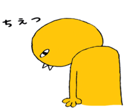 Chick of the deadpan p sticker #13639311