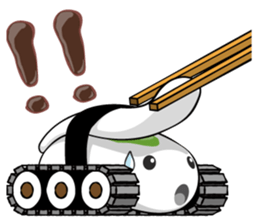 Sushi Tank-3 sticker #13639656