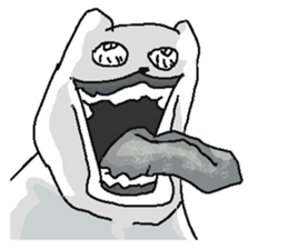 Very uzai animal sticker #13639693