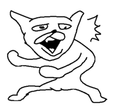 Very uzai animal sticker #13639695