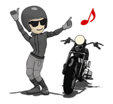 Happiness of American Motorcycle sticker #13639723