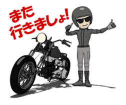 Happiness of American Motorcycle sticker #13639725