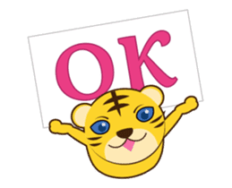 Daily conversation of tiger of Tona sticker #13639750