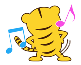 Daily conversation of tiger of Tona sticker #13639762