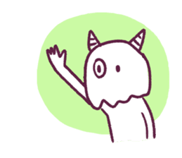 The mystery of the character sticker #13639798