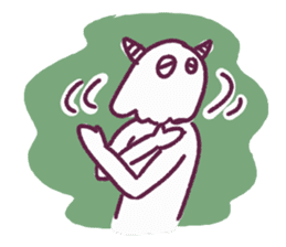 The mystery of the character sticker #13639800