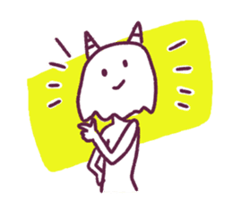 The mystery of the character sticker #13639805