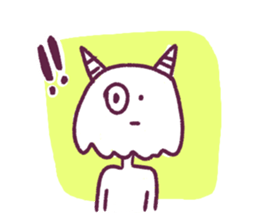 The mystery of the character sticker #13639807