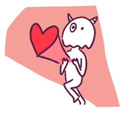 The mystery of the character sticker #13639814