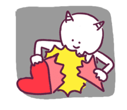 The mystery of the character sticker #13639815