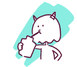 The mystery of the character sticker #13639816