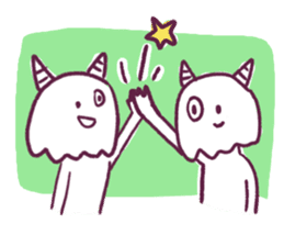 The mystery of the character sticker #13639820