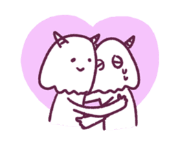 The mystery of the character sticker #13639822