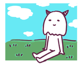 The mystery of the character sticker #13639825