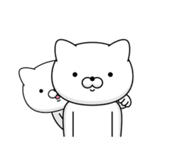 Move! Annoying cat3 sticker #13639859