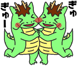 Love oriental Zodiac[dragon] sticker #13640316