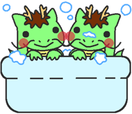 Love oriental Zodiac[dragon] sticker #13640331