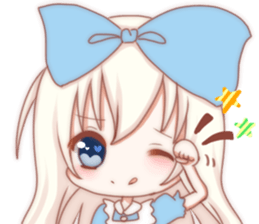 Everyday Chibi Alice sticker #13640474