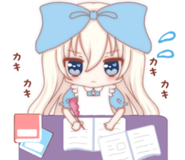 Everyday Chibi Alice sticker #13640484