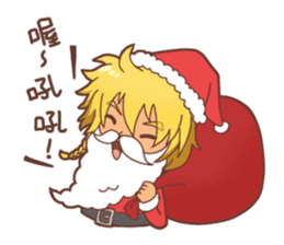 HA ZERO - Christmas and New year sticker #13641098