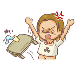 Azirian Q Character Sticker sticker #13641775