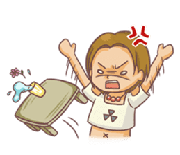 Azirian Q Character Sticker sticker #13641775