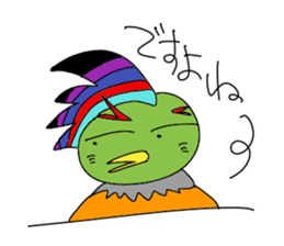 Colorful Chicken 3 sticker #13641846