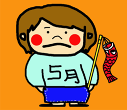 mocchi san sticker #13642425