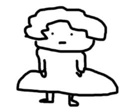 mocchi san sticker #13642428